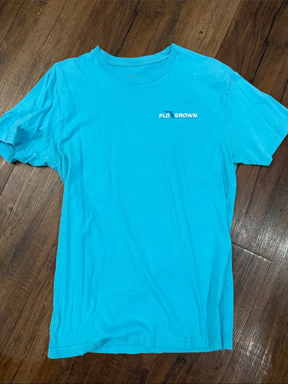 Women’s Crew Neck T-Shirt - Teal Blue